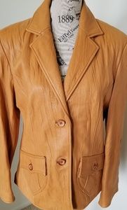 Leather ADLER women's jacket